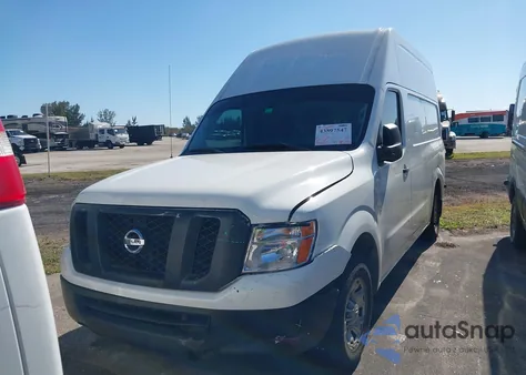 2021 Nissan Nv Cargo Nv2500 Hd Sv High Roof V6 z USA, uszkodzony, nr VIN 1N6BF0LY2MN808770